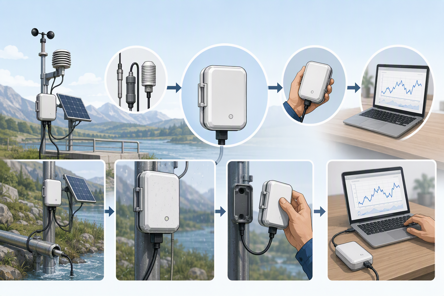 AI-generated editorial illustration for quicklogger
